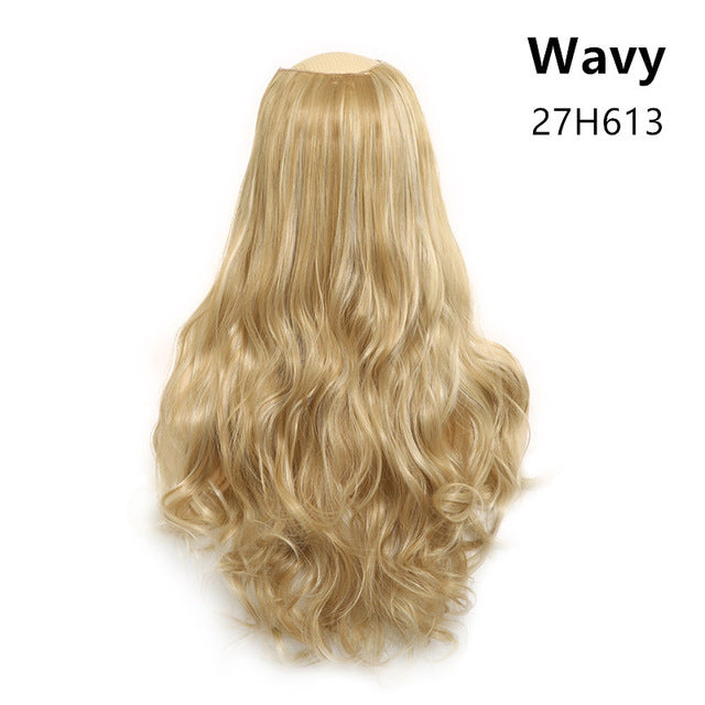 Wavy U Part Wigs for Women – Clip-In Hair Extension