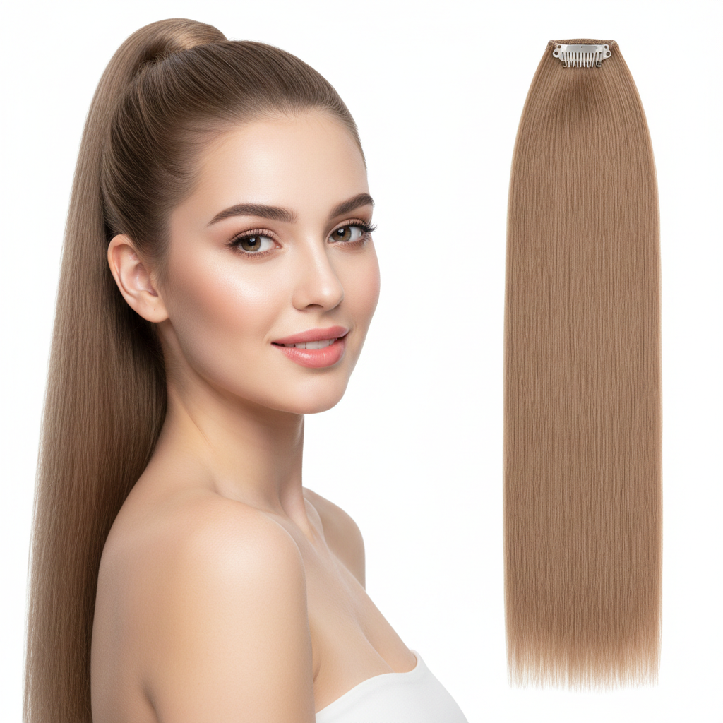 Premium Second-Gen Hand-Knitted Human Hair Weft